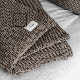 Soft Weave Blanket | Latte