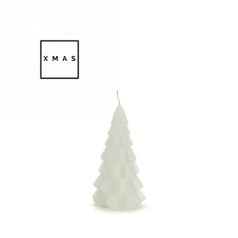  Kerstboom Kaars | Wit